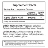 Alpha Lipoic Acid 600mg