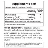 D-Mannose 1000 Plus Cranberry