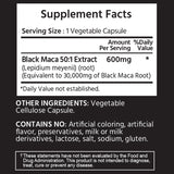 Peruvian Black Maca 30,000 mg