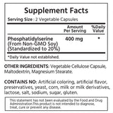 Extra Strength Phosphatidyl Serine 400 mg