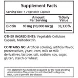 Biotin 10000 mcg (10 mg)