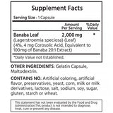 Standardized Banaba 2000 mg (Super Size)