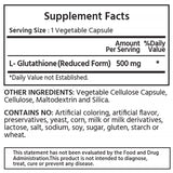 Reduced L-Glutathione One A Day 500 mg