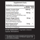 Turmeric Curcumin 4950mg