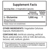 Pure L-Glutamine 1000 mg