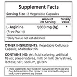 Pure L-Arginine 1000 mg