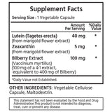 Premium Lutein & Zeaxanthin with Bilberry