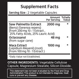 Premium Saw Palmetto With Octacosanol & Maca