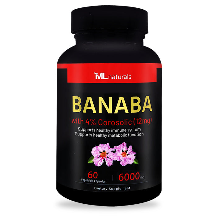 Banaba with 4% Corosolic (12mg) 6000 mg