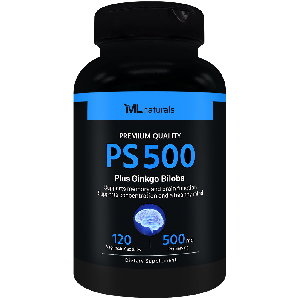 PS 500 (Phosphatidyl Serine 500mg + Ginkgo Biloba)