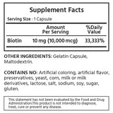 Biotin 10000 mcg (10 mg) (Super Size)