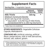 Milk Thistle 325 mg (Silymarin 260mg)