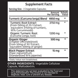 Turmeric Curcumin 4950mg