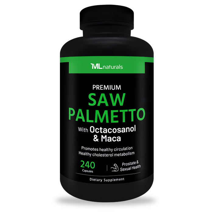 Premium Saw Palmetto With Octacosanol & Maca