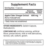 Apple Cider Vinegar 600mg